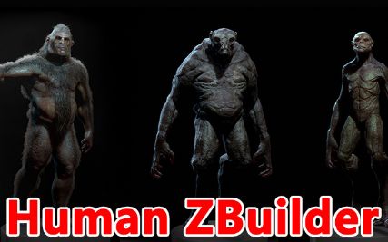 Human ZBuilder for Zbrush2019 V2Ԅw